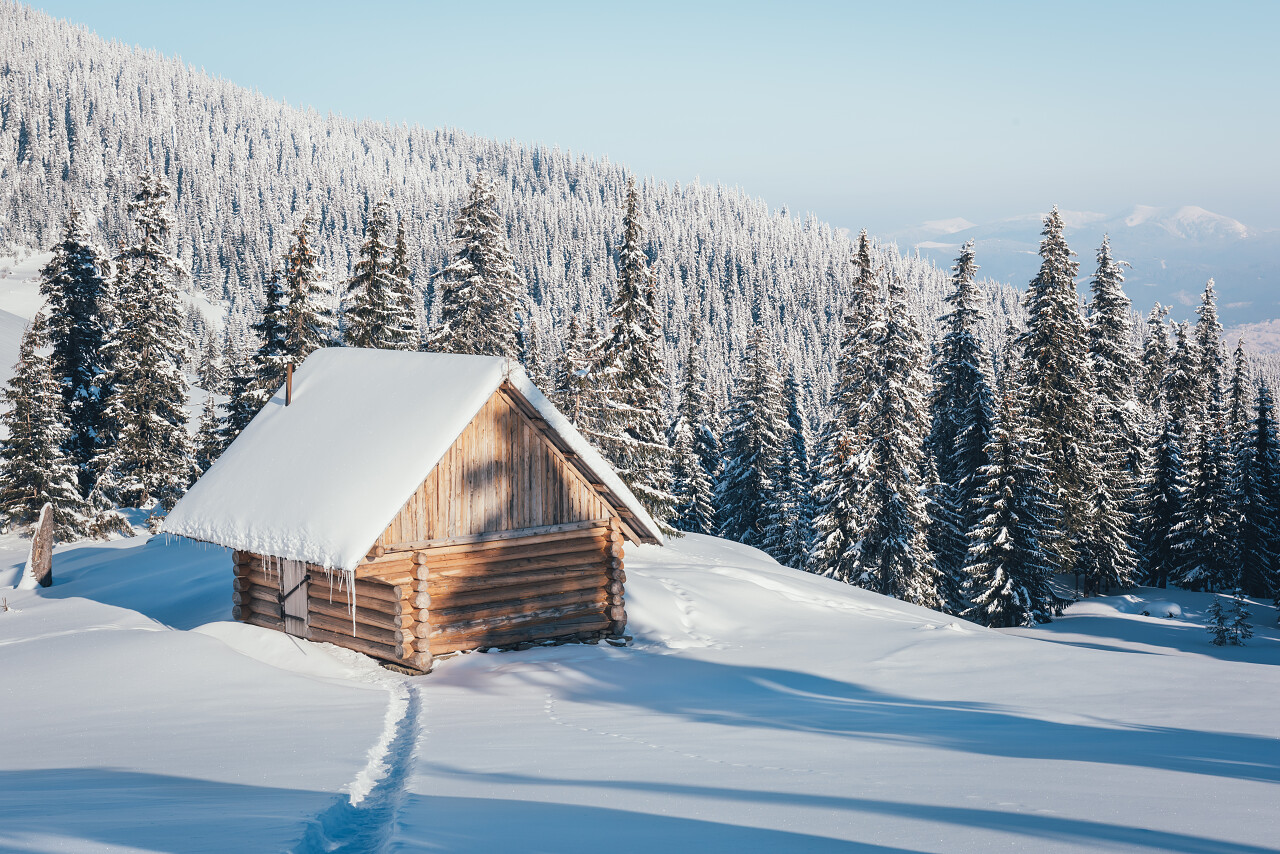 美丽的冬季风景