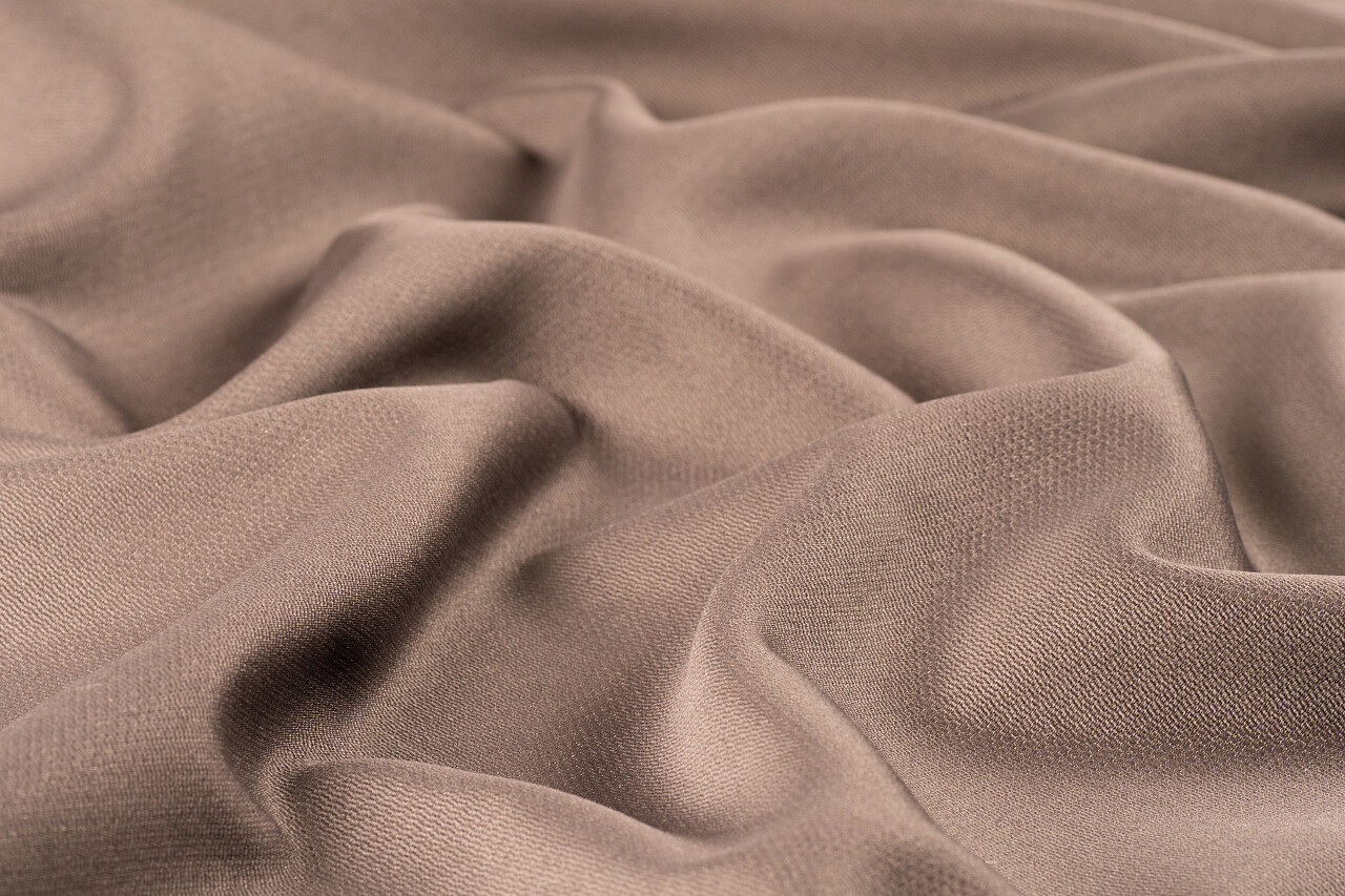 折皱的面料背景和质地