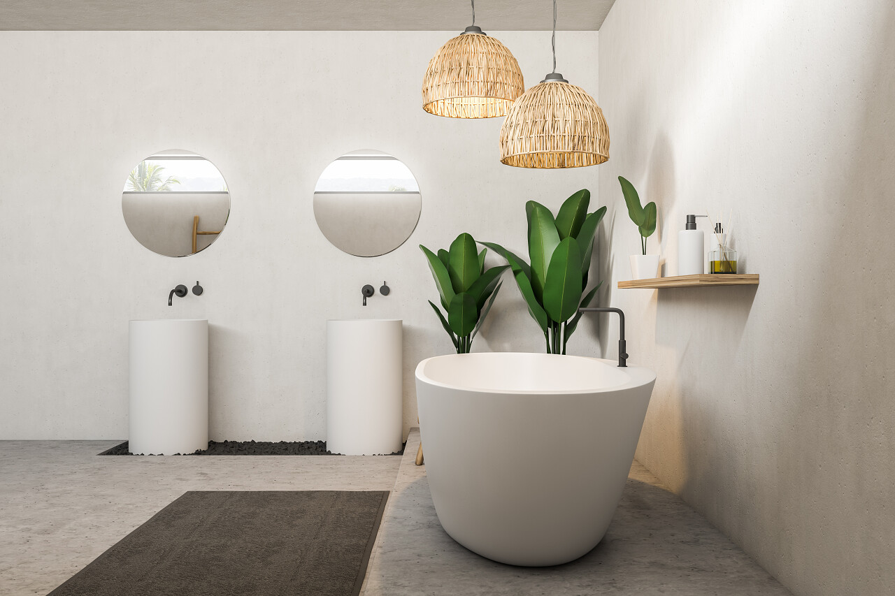 时尚简约的浴室