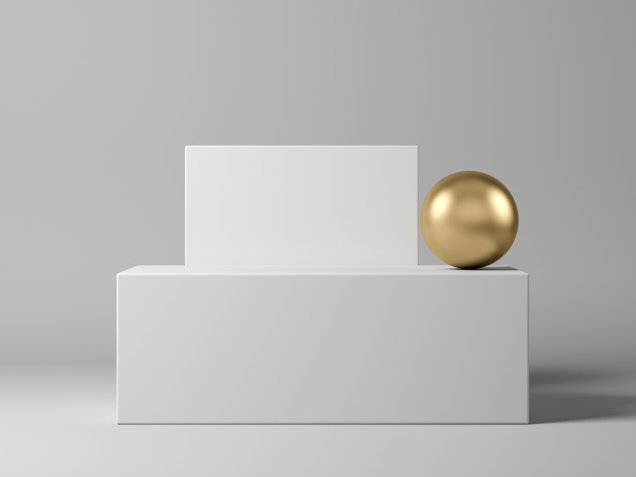 灰度3d渲染中的抽象几何形状