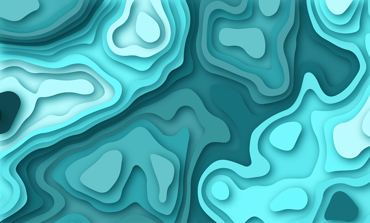 扁平化扭曲背景