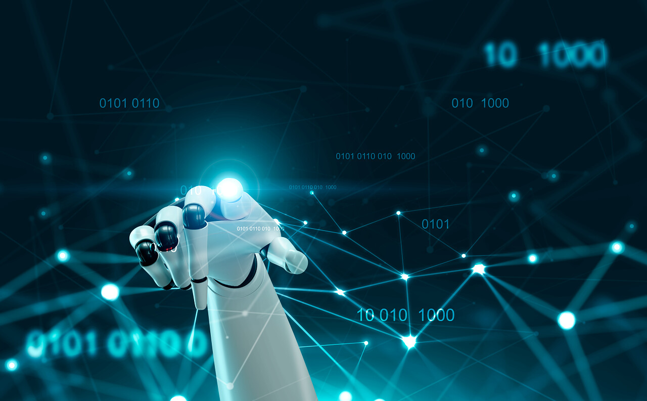 机器人手臂与数据化网络