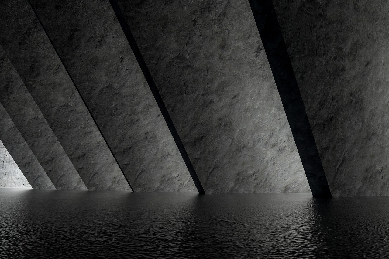 3d 渲染建筑结构