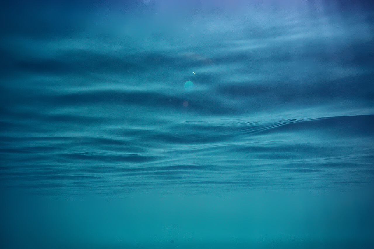 海水蓝色背景