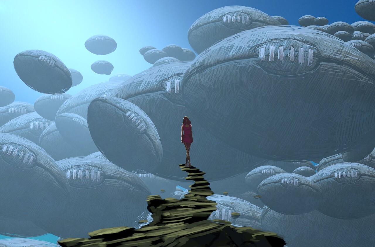 抽象色彩缤纷背景