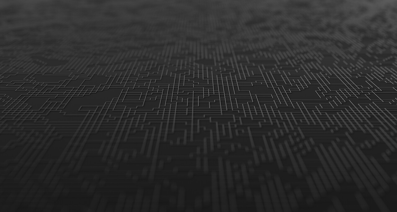 技术面的三维渲染现代背景设计