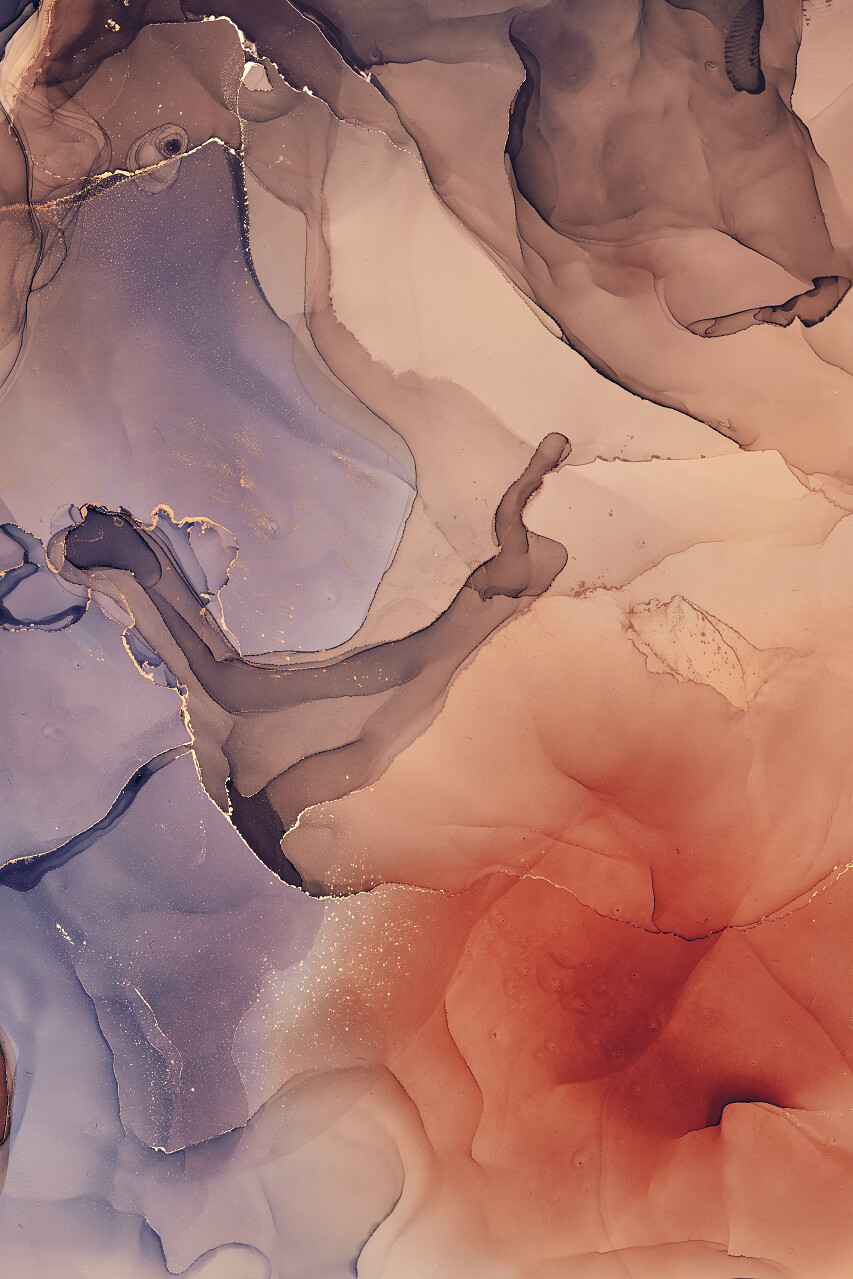 酒精油墨的颜色半透明