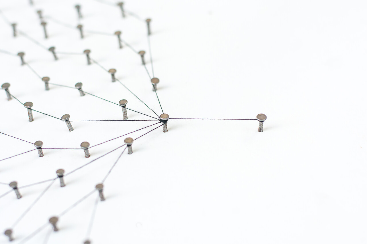 网络通信小网络连接到大网络上