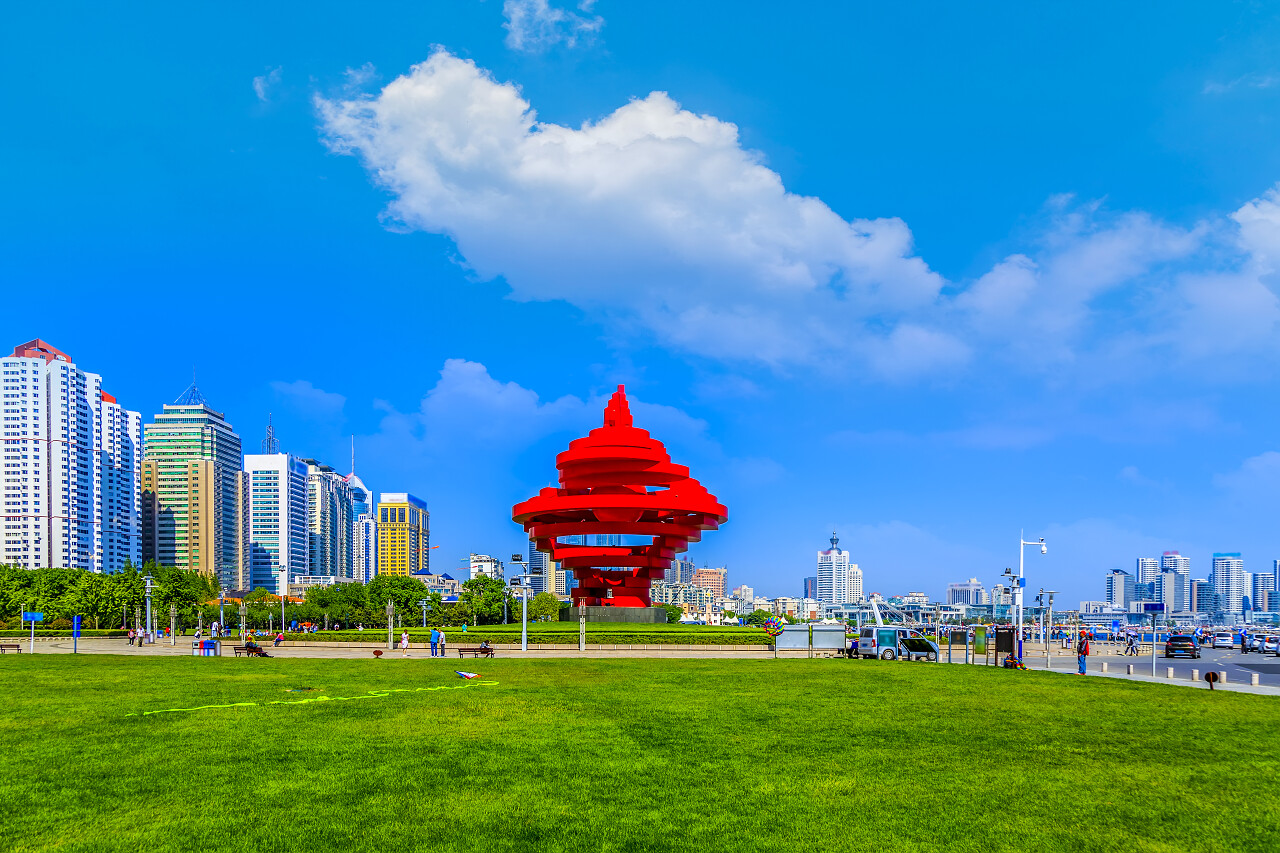 青岛的城市建筑青岛旅游