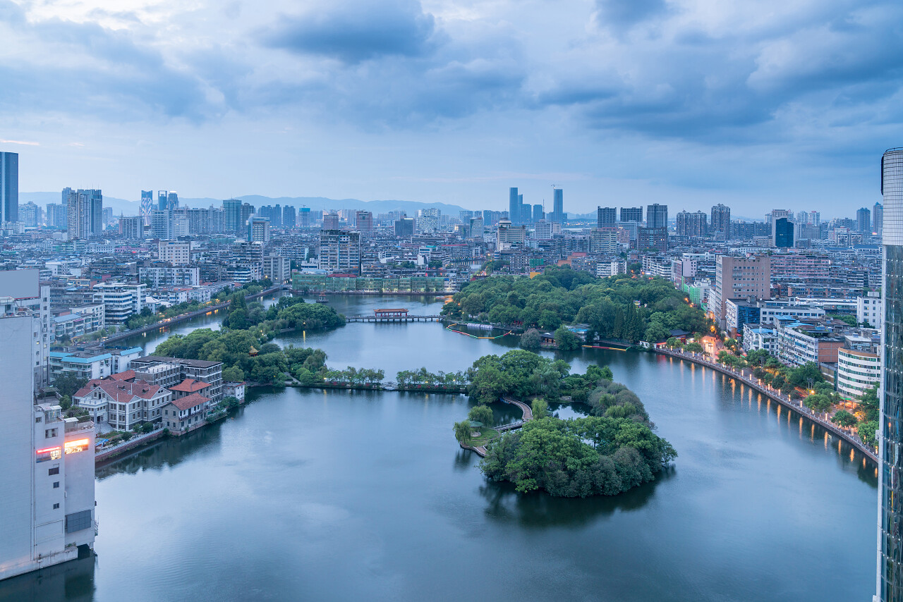 中国南昌清山湖湖南旅游南昌旅游