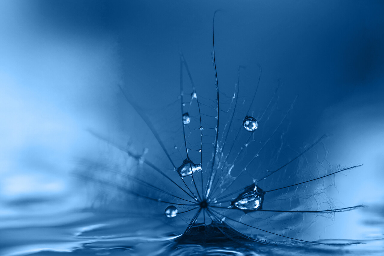 经典的蓝色背景