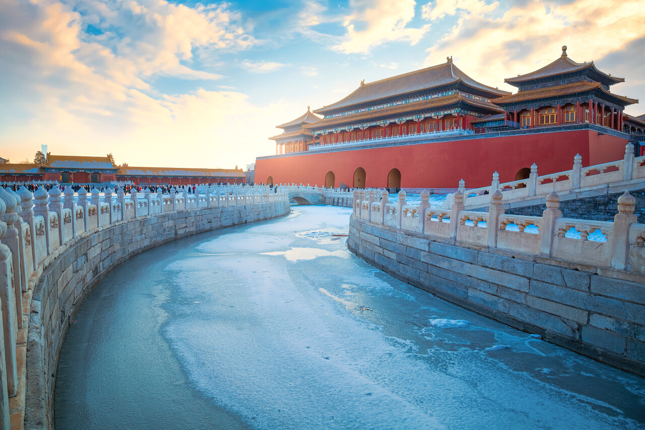 北京市紫禁城水门