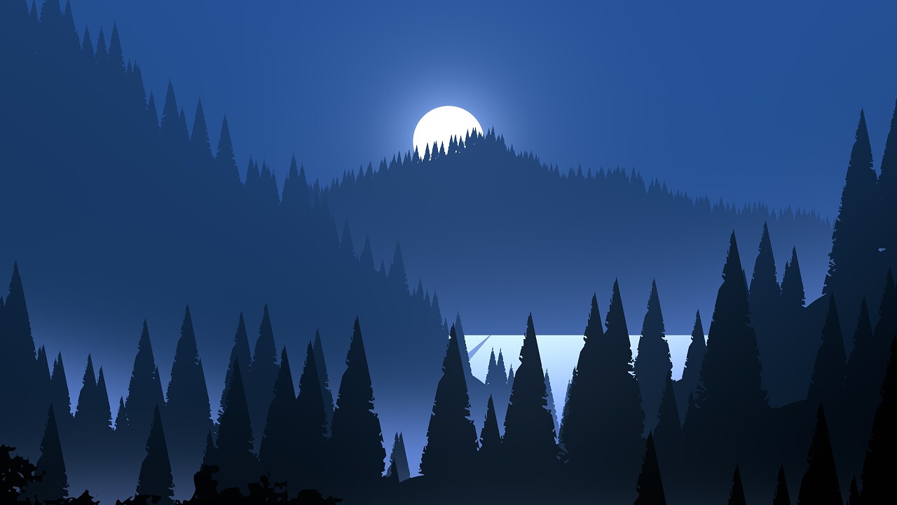 自然背景的雾蒙蒙的高山景观