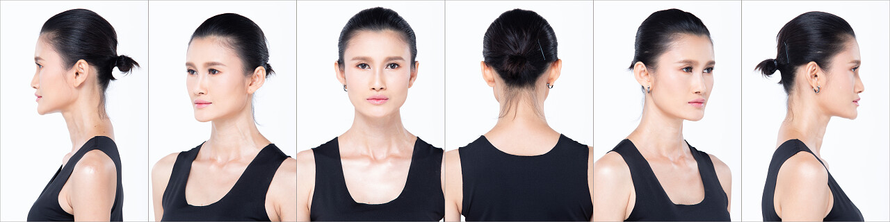 亚洲女子各种角度