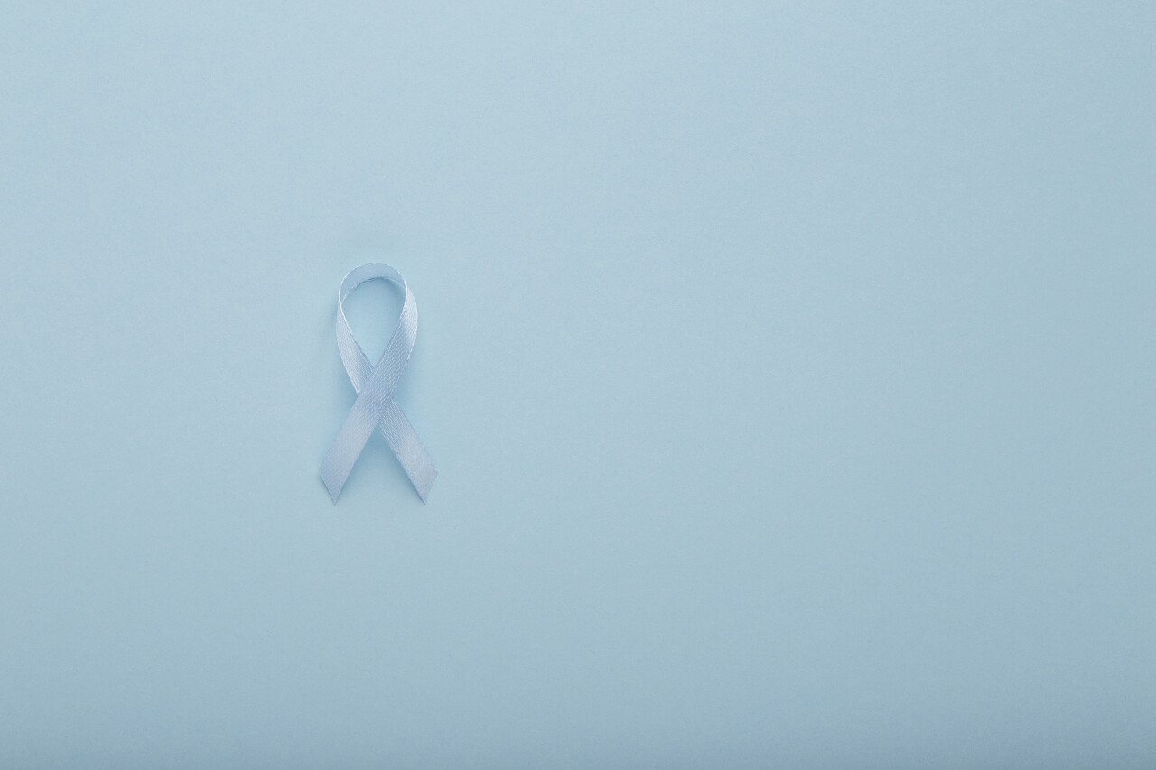 蓝丝带象征男性健康