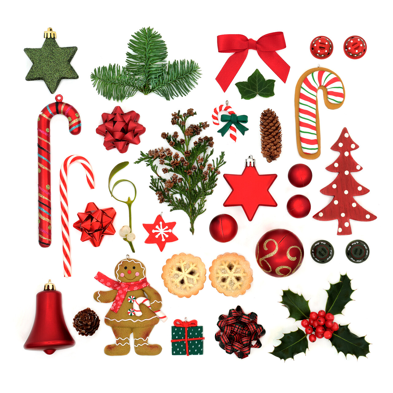 圣诞装饰元素的设计