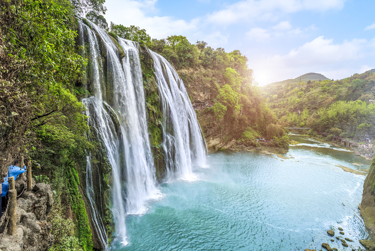 贵州黄果树瀑布贵州旅游景点