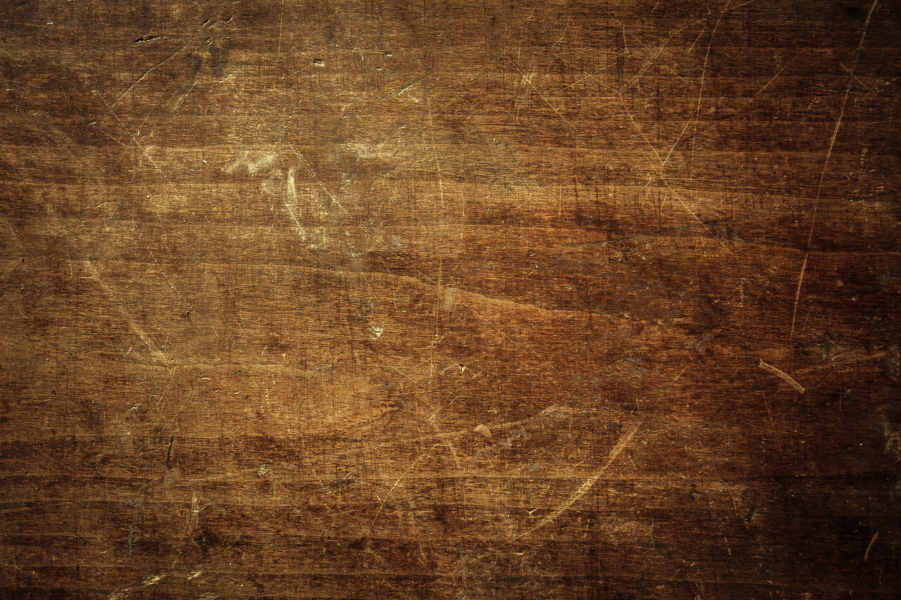 带有使用痕迹的古董红木质感