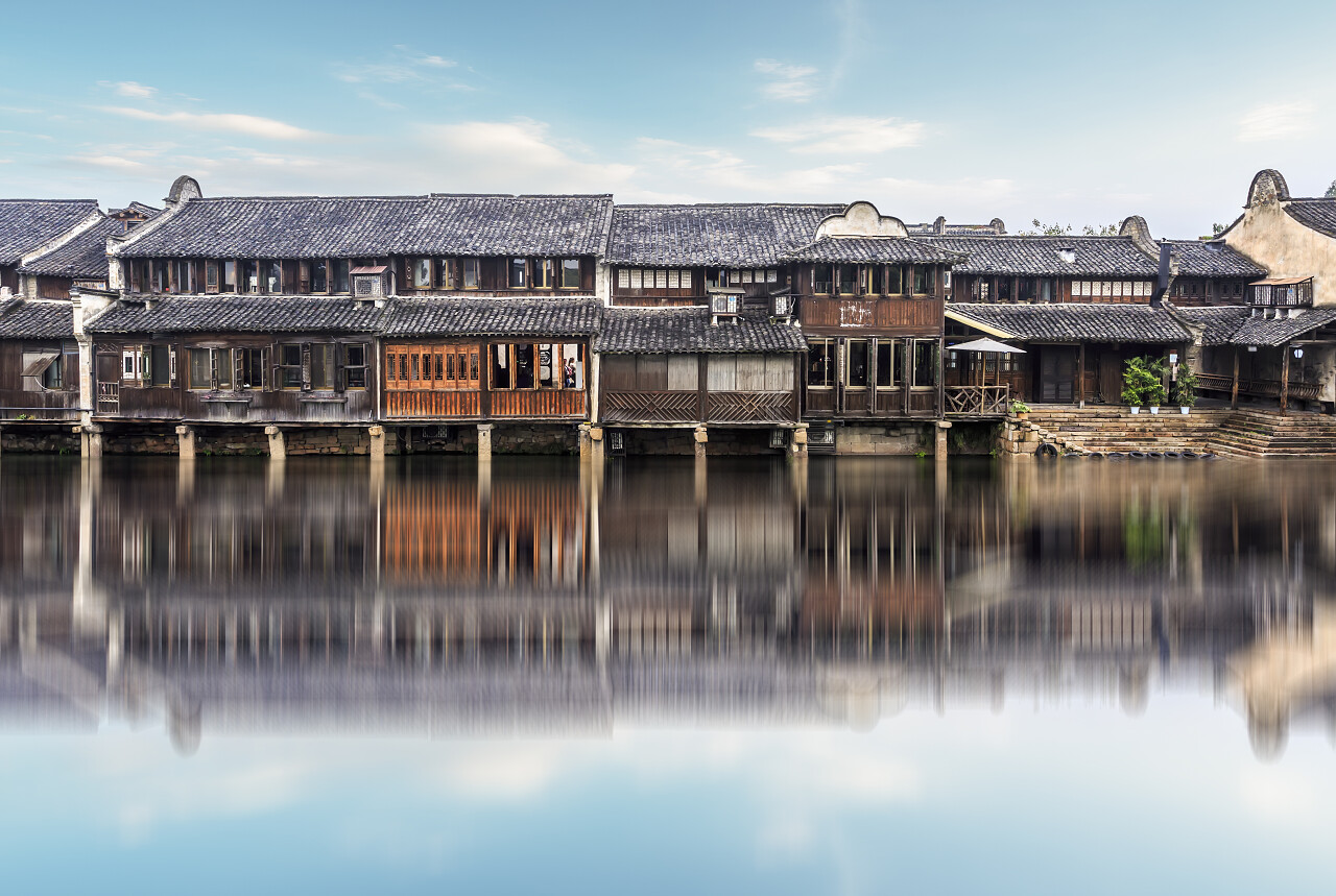 江南水乡建筑江南旅游浙江乌镇