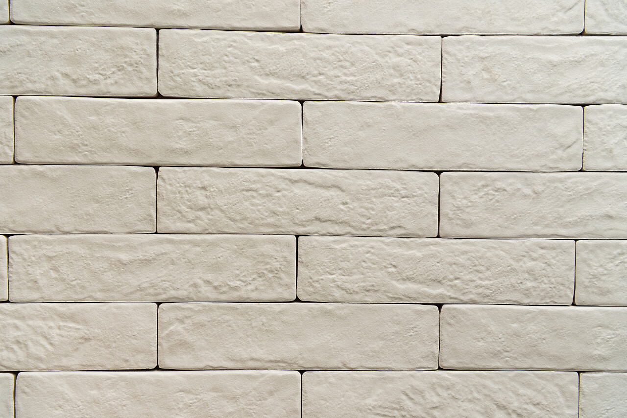 白色砖墙纹理表面背景