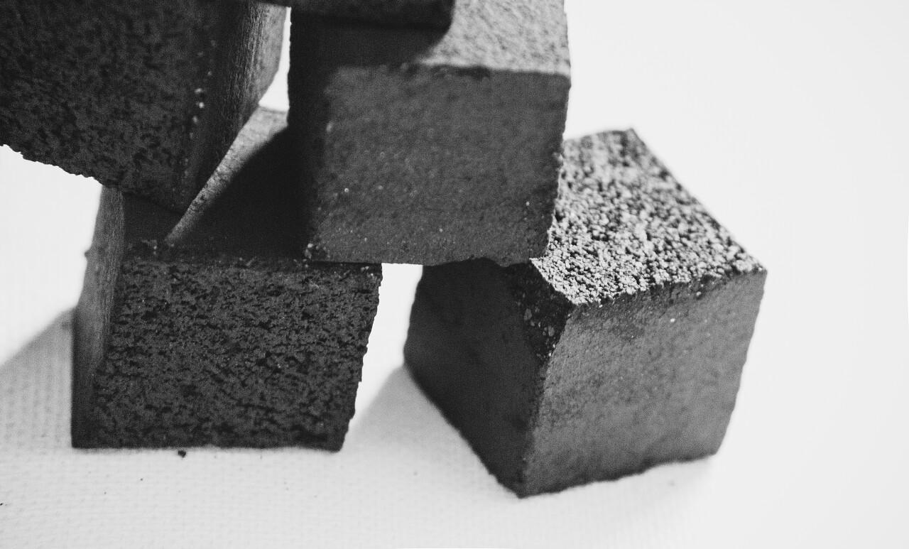 黑色方块渲染特写