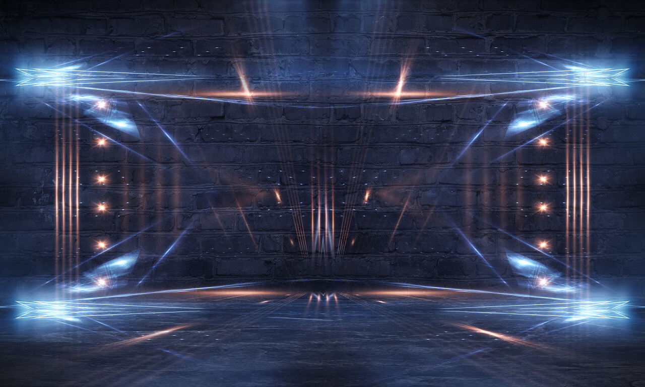 砖墙光效粒子渲染