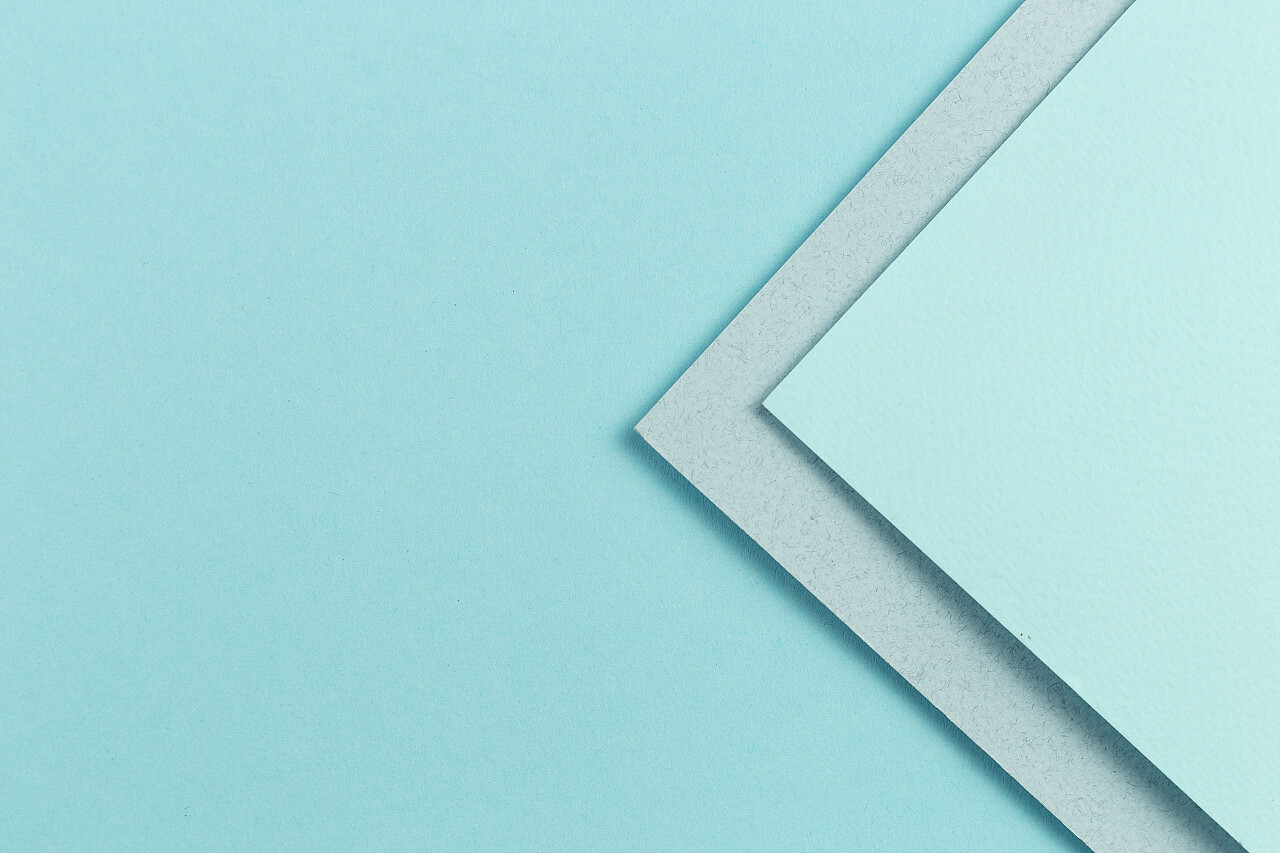 蓝色简约背景渲染