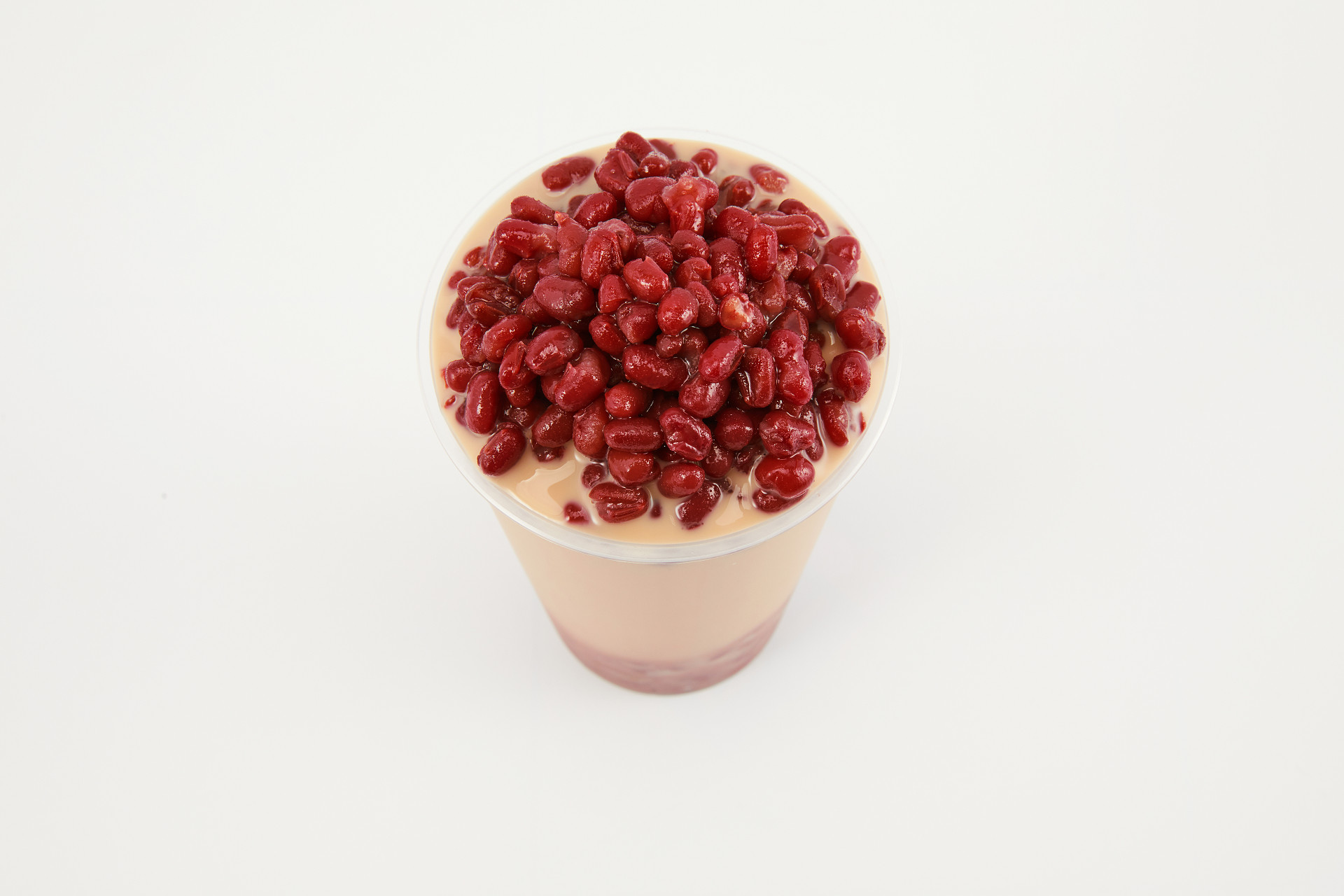 灰底奶茶一杯奶茶红豆奶茶饮品饮料