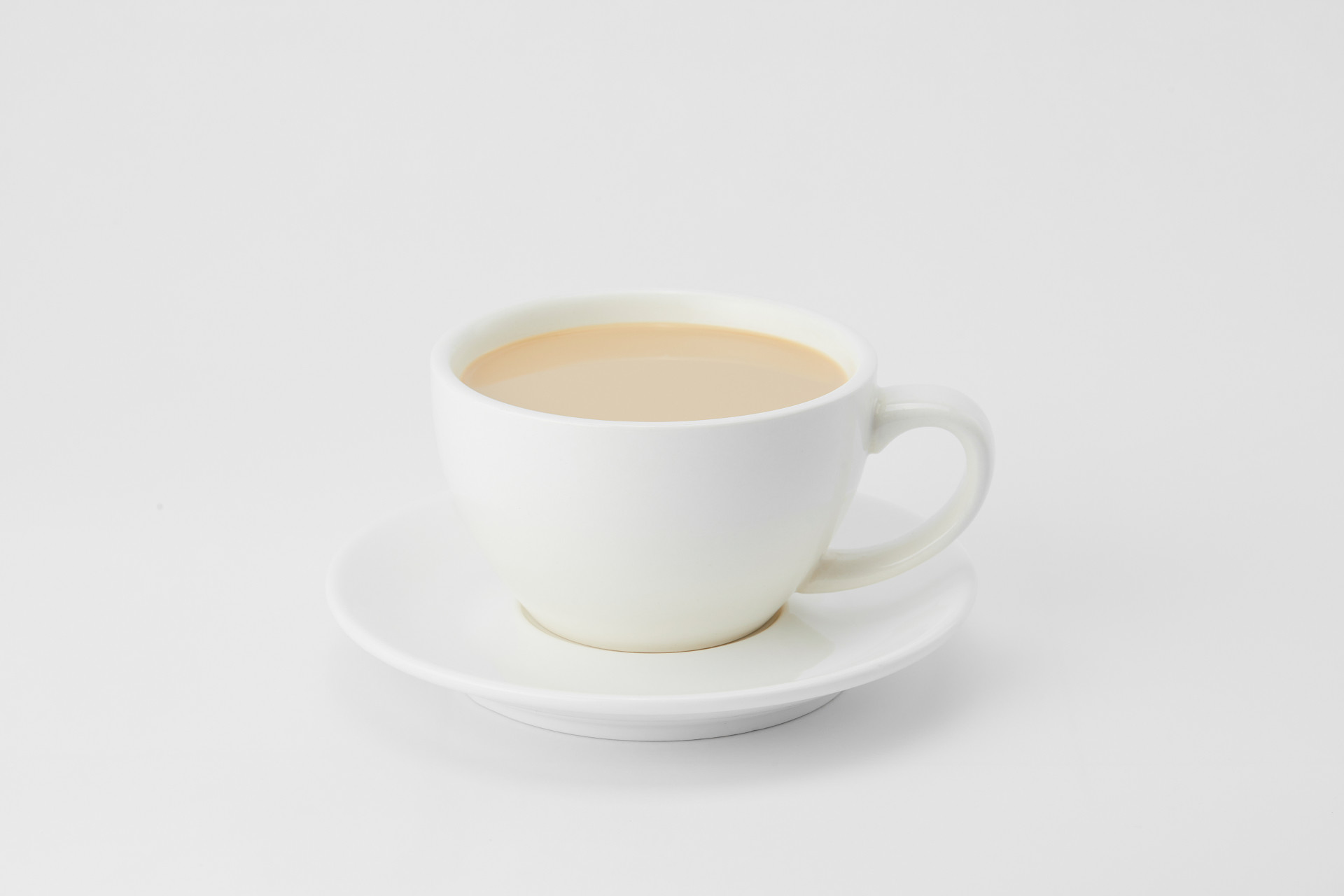 灰底陶瓷杯奶茶一杯奶茶饮品饮料