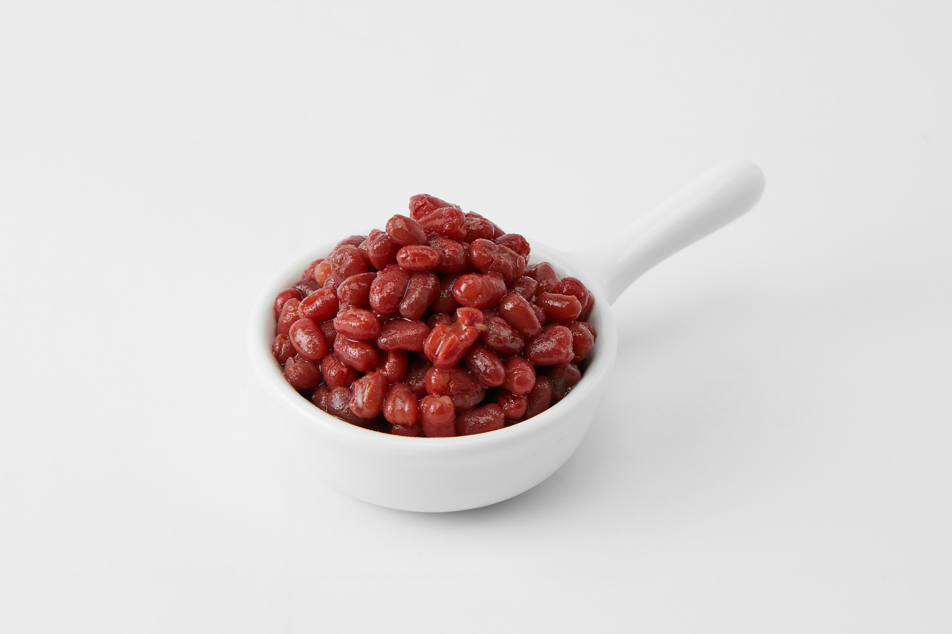 灰底一碗红豆奶茶红豆小料辅料