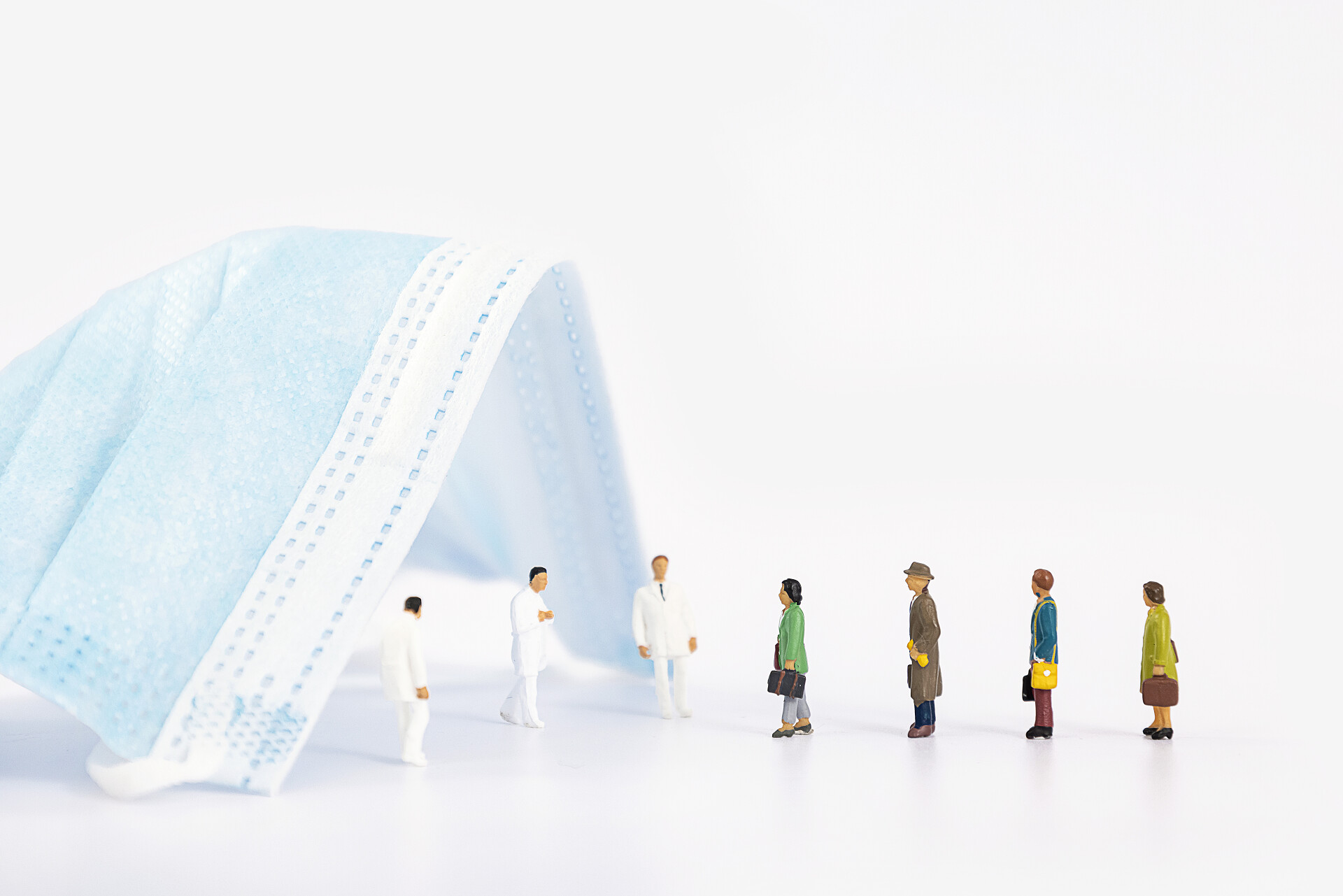 医疗医院医学背景微缩创意抗击疫情核酸检测图片