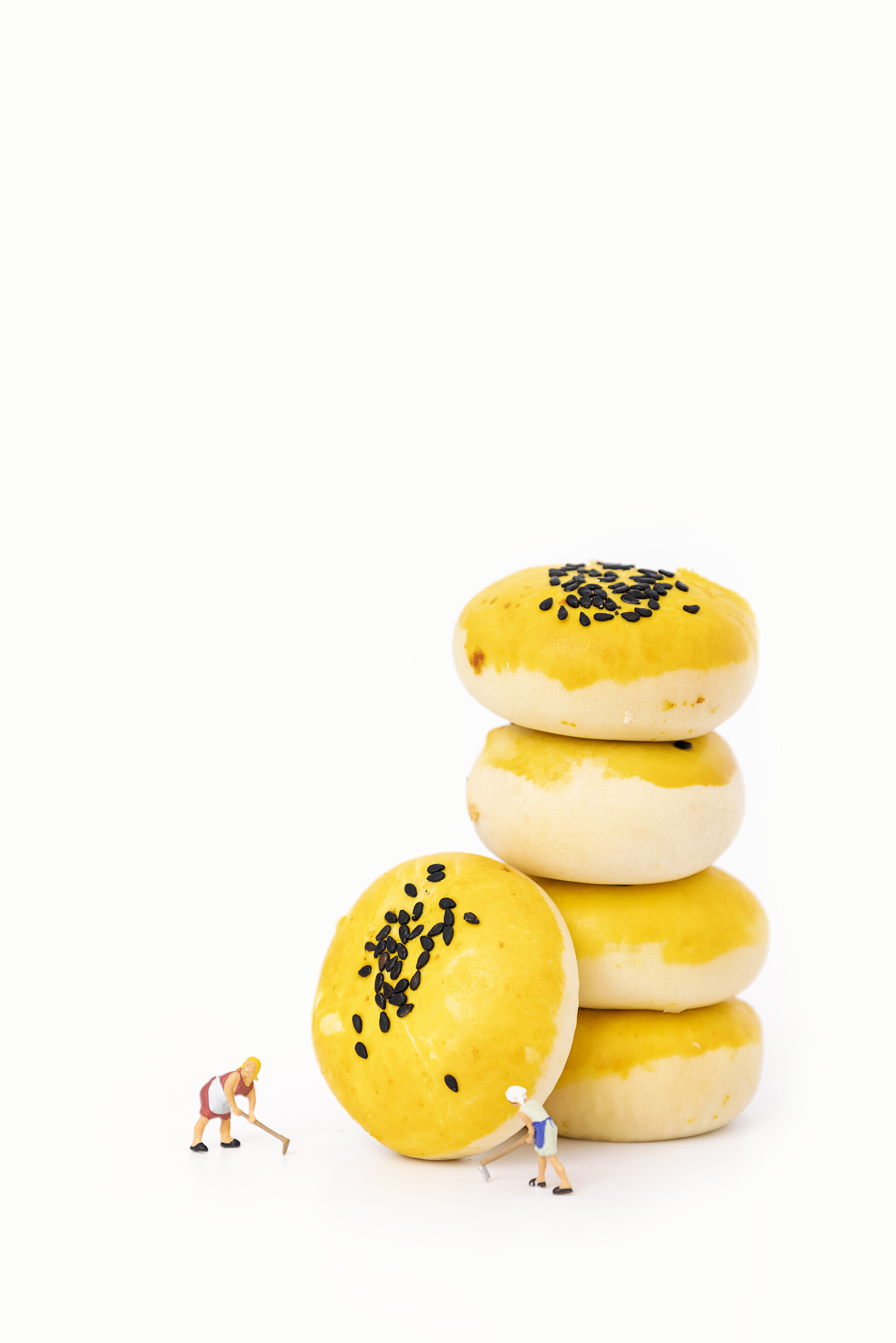 蛋黄酥糕点美食高清图片