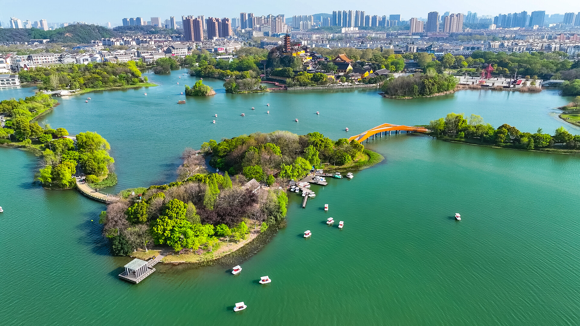 高清镇江5A级景区金山寺风景区