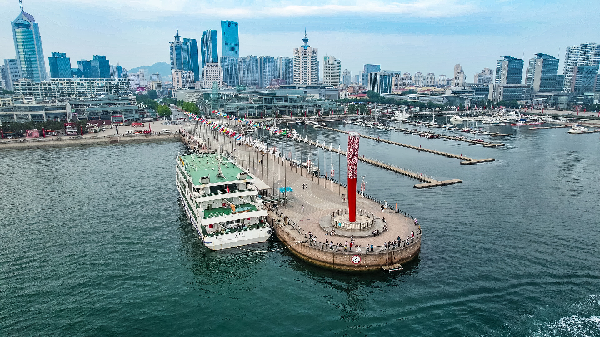 青岛城市地标奥帆中心