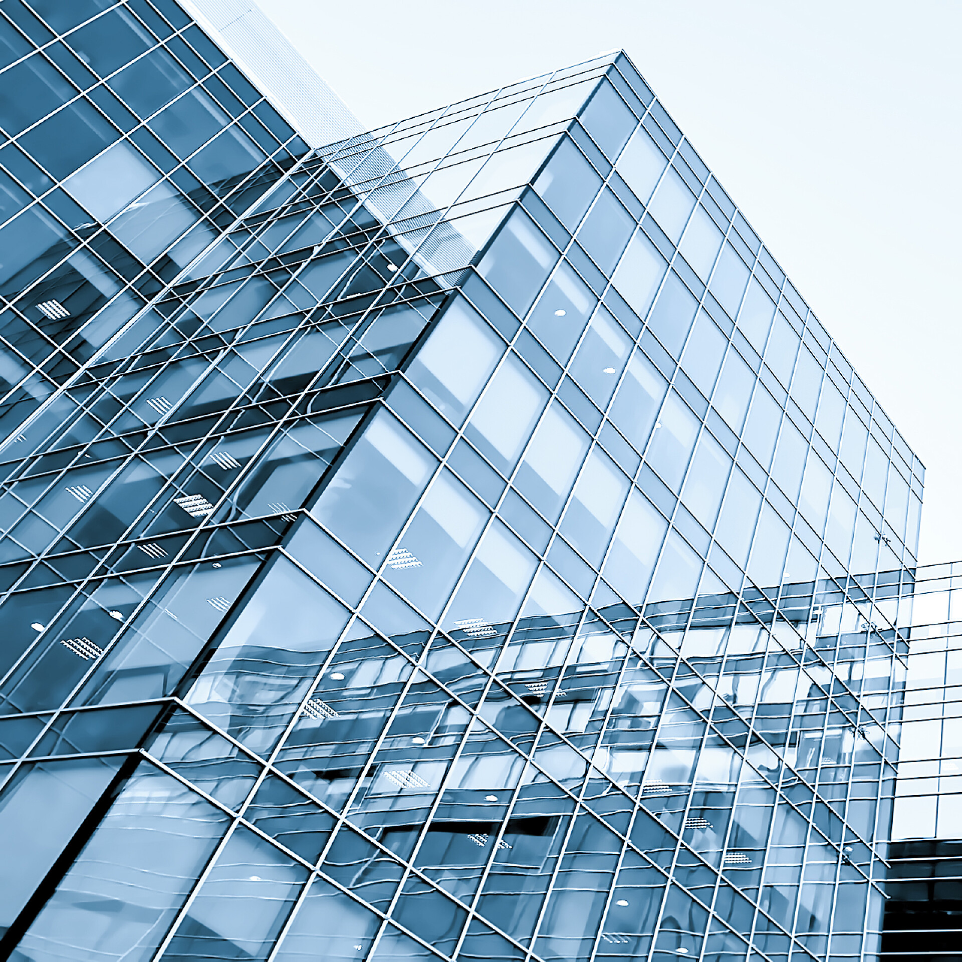 现代大楼建筑一角豪华酒店外景