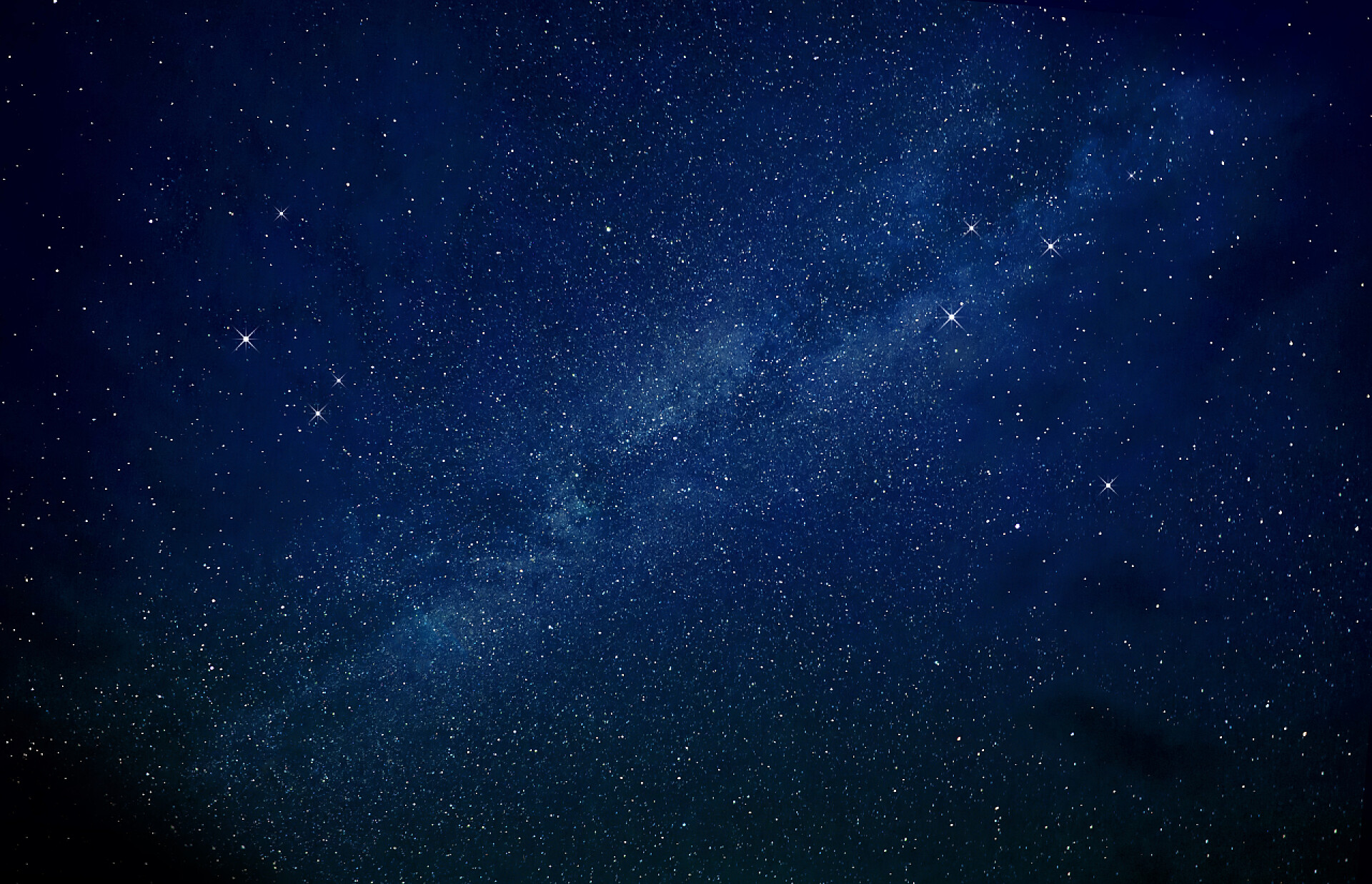 夜空中的繁星颗明亮的星星背景图像