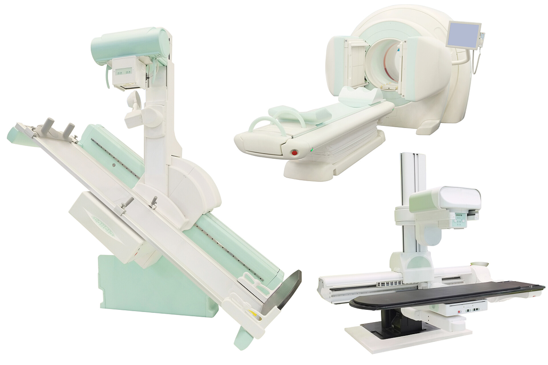 白色背景下的精密的x射线仪器x 射线仪器