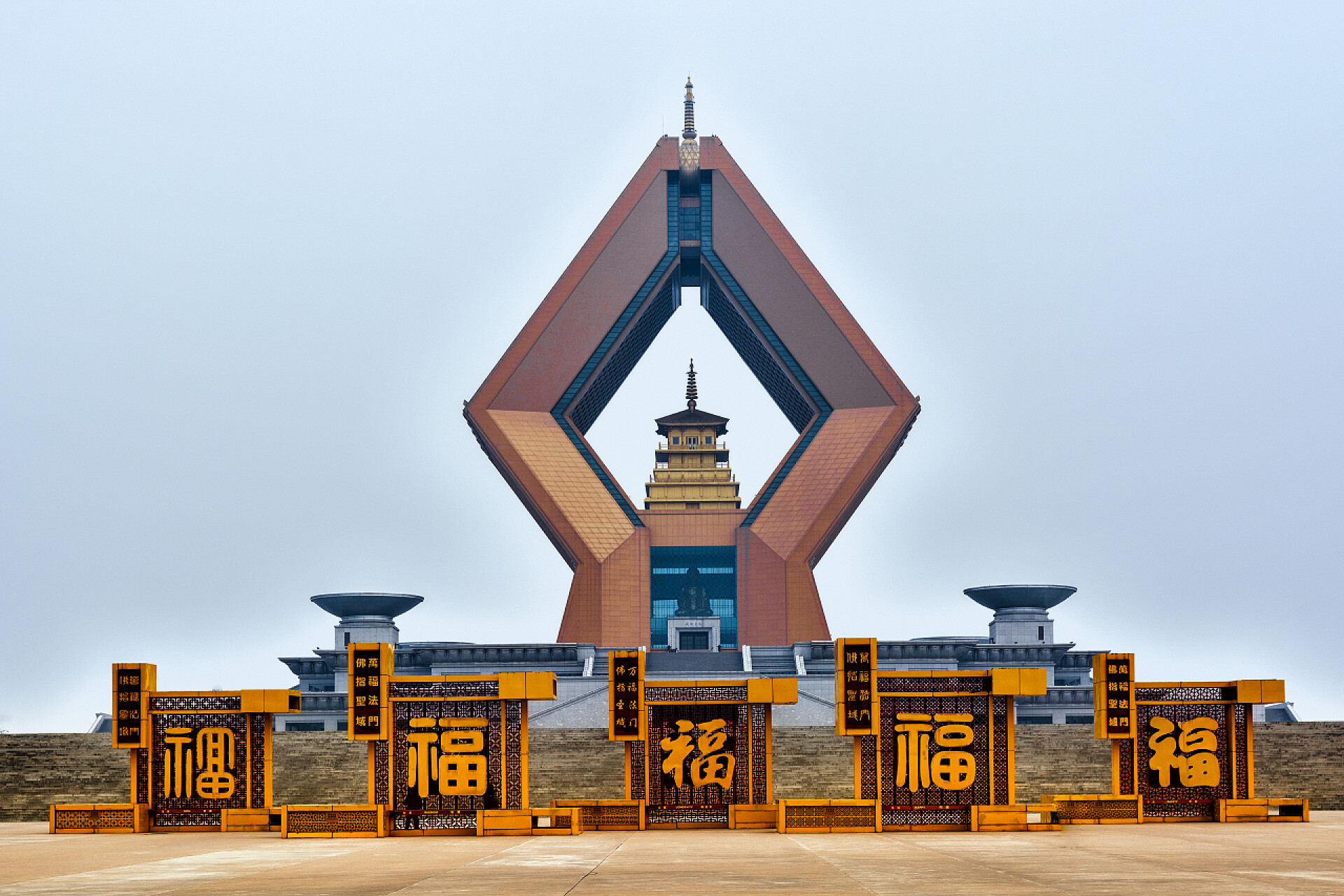 中国山西省法门寺 法门寺