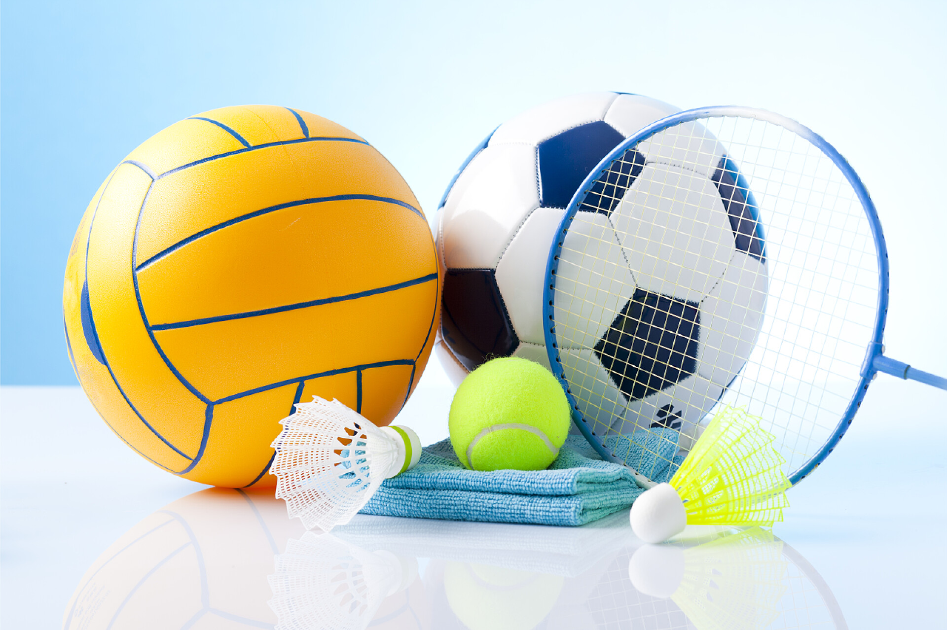 体育装备特写体育装备