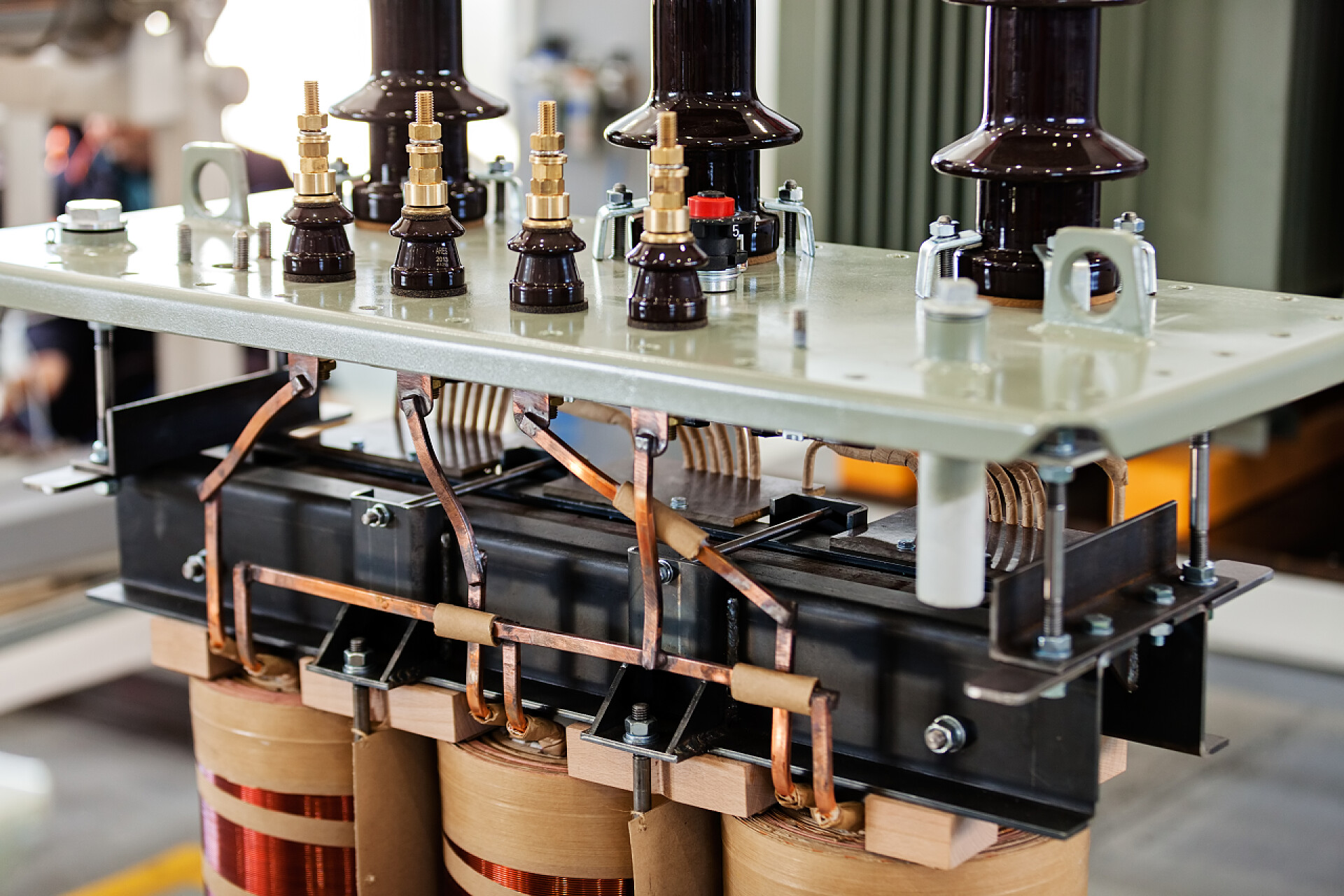 新高电压电力变压器厂的特写新型高压变压器