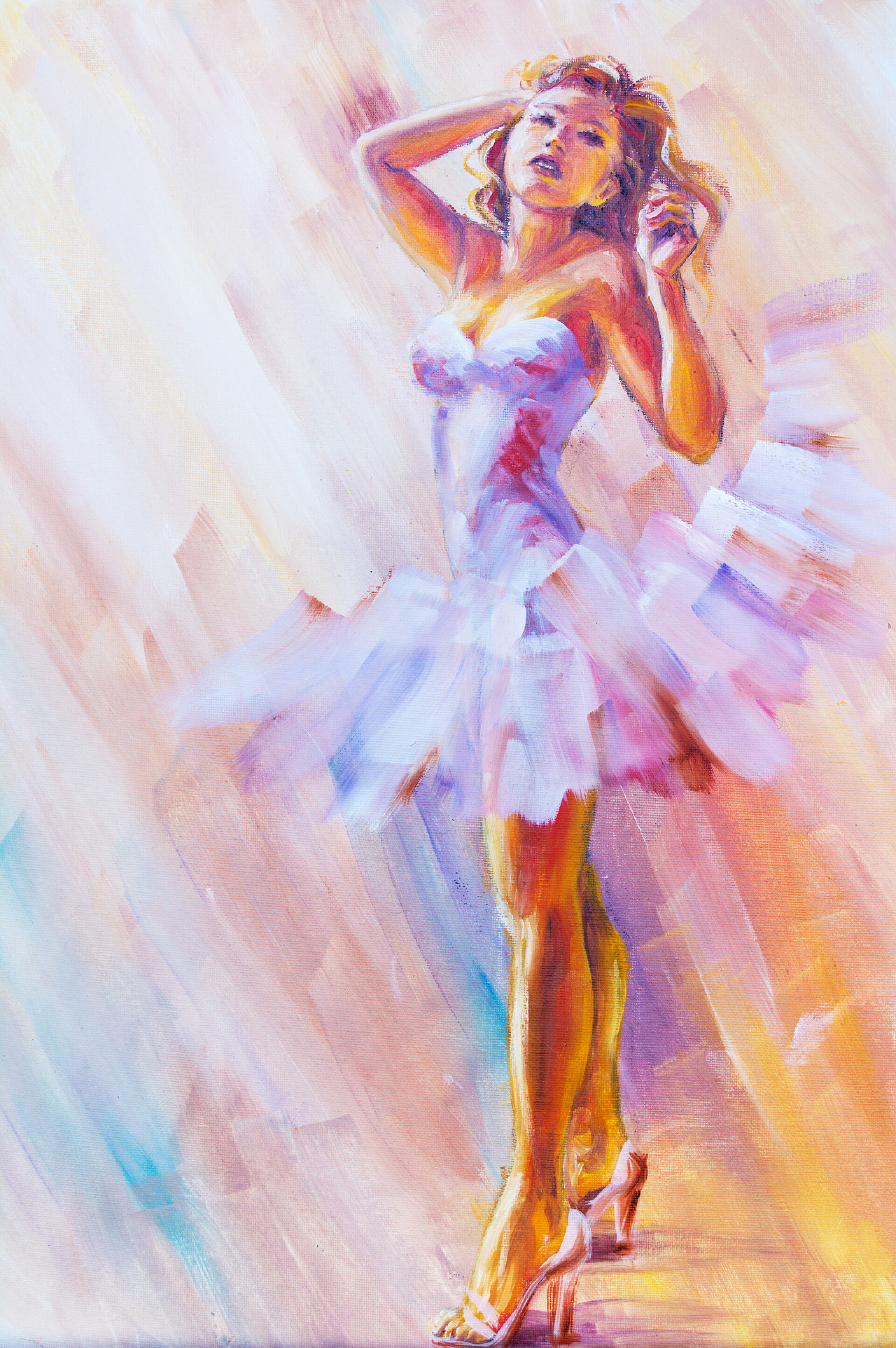 穿着漂亮衣服的女人油画女扮男装