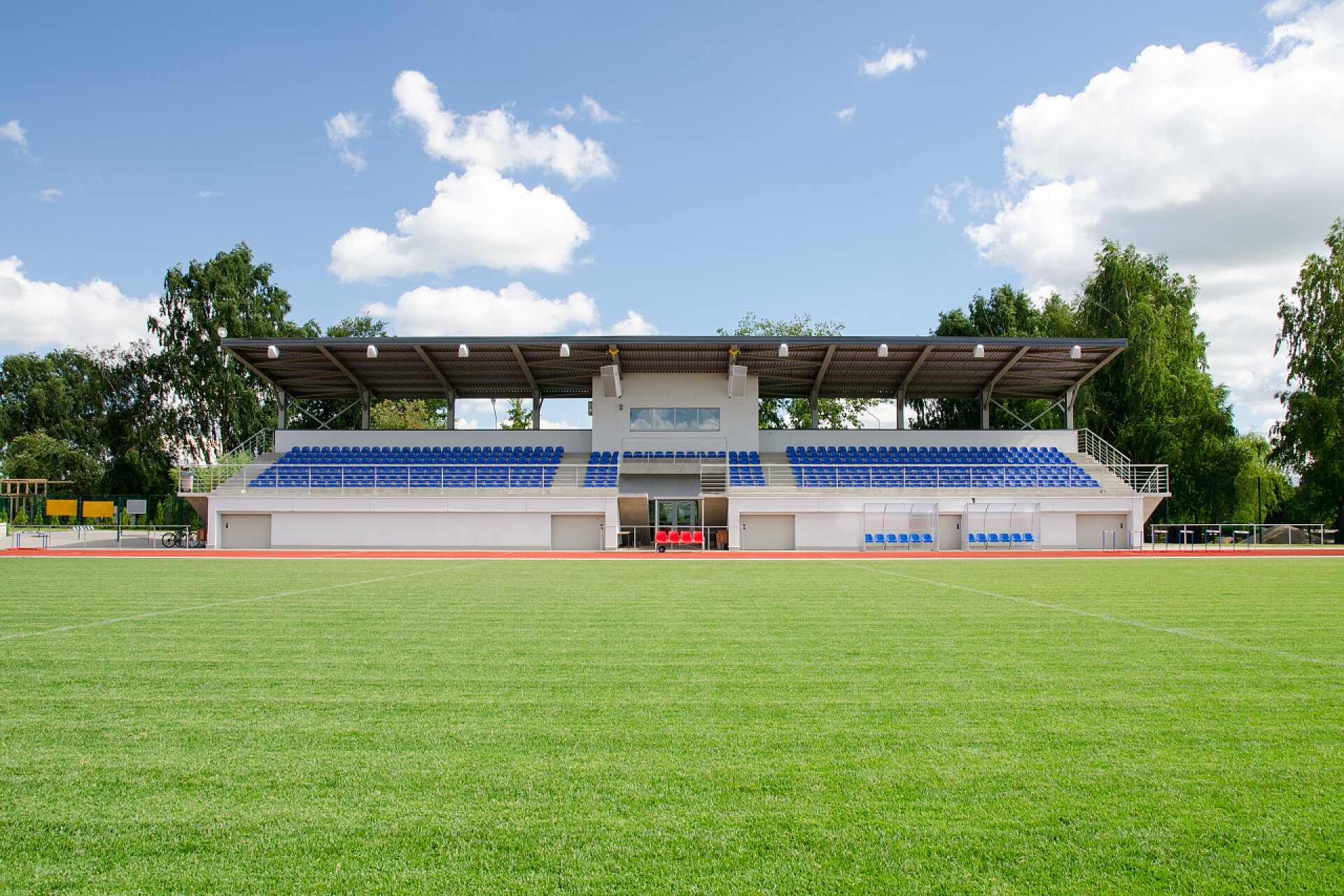 户外体育场体育场