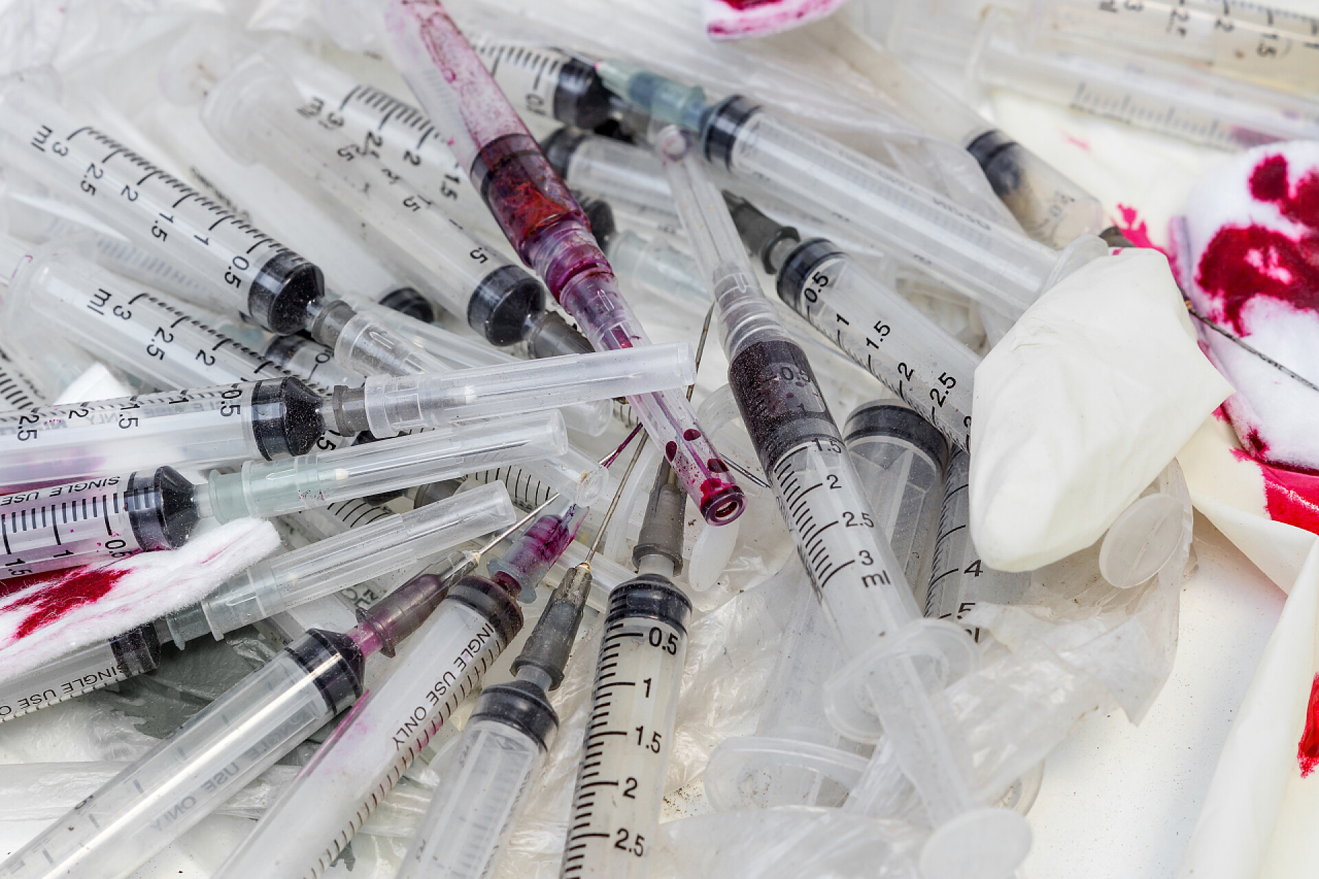 垃圾桶的医疗废物医疗废物