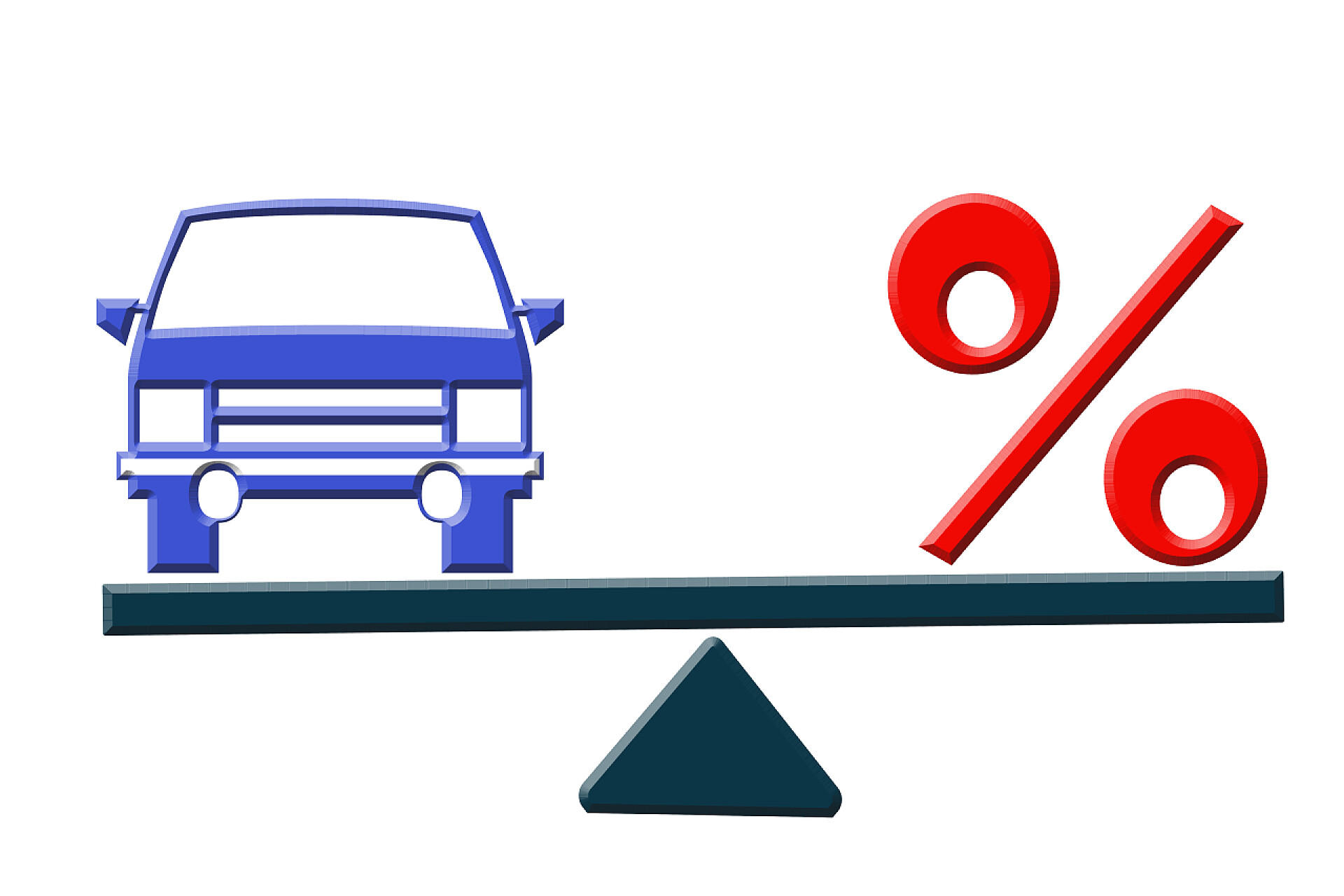 百分号和汽车在天平上百分号和汽车到磅秤上 .