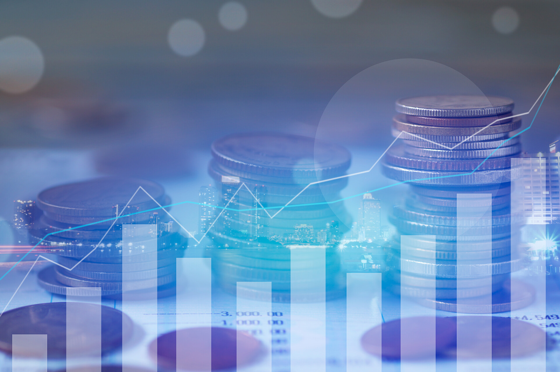 金融资本银行和投资概念双重曝光金融, 资本银行和投资概念, 双重曝光