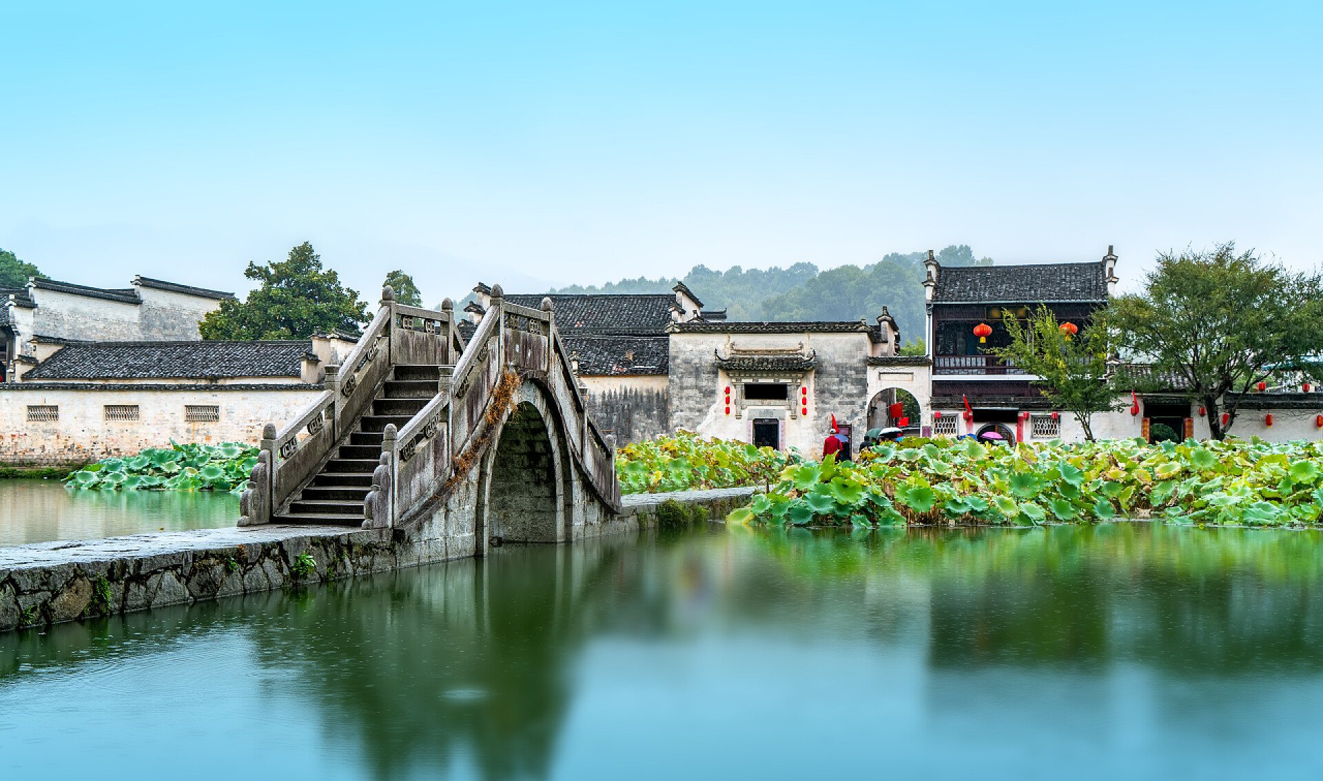 安徽红村一个古老的村落安徽红村，一个古老的村落