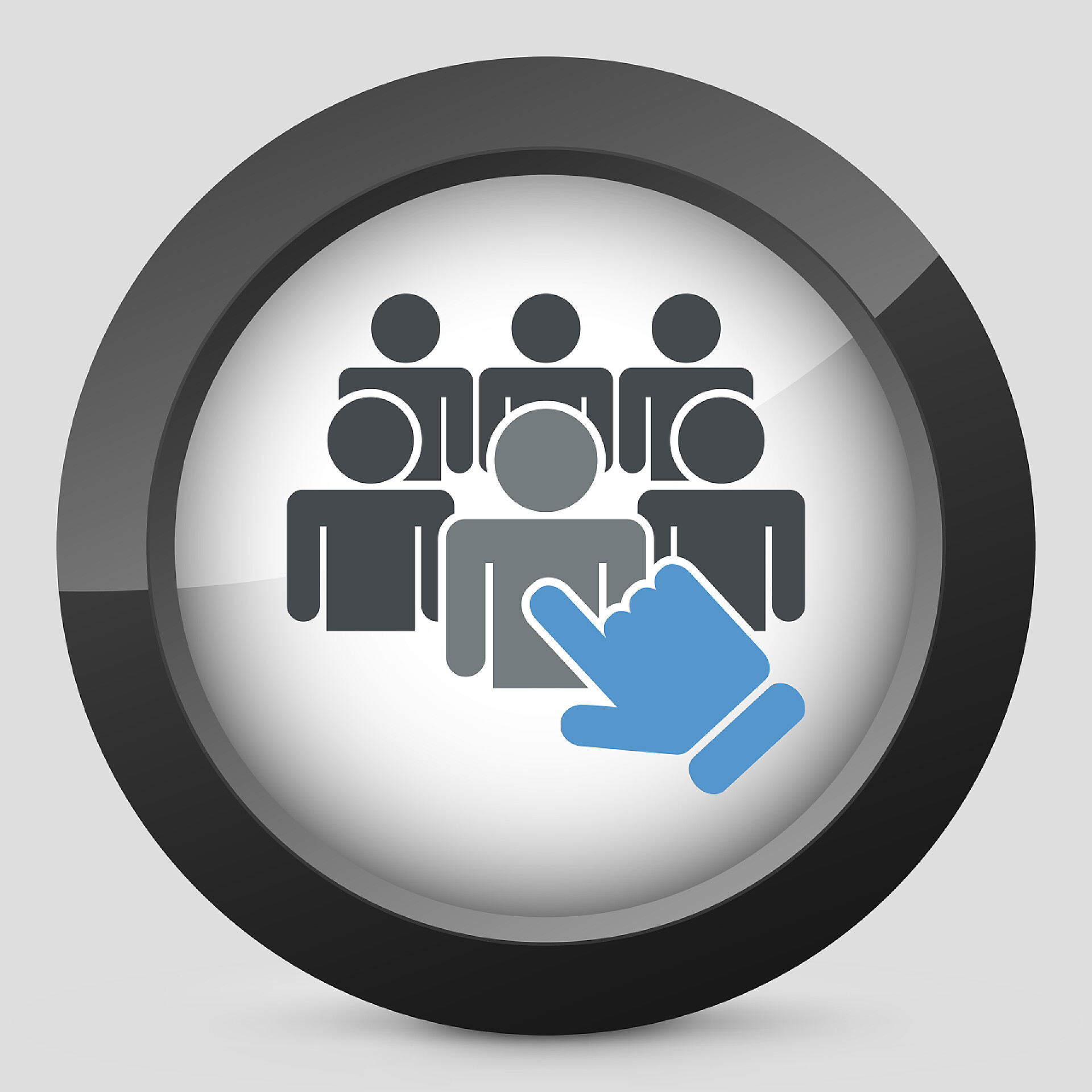 白色背景选择图标