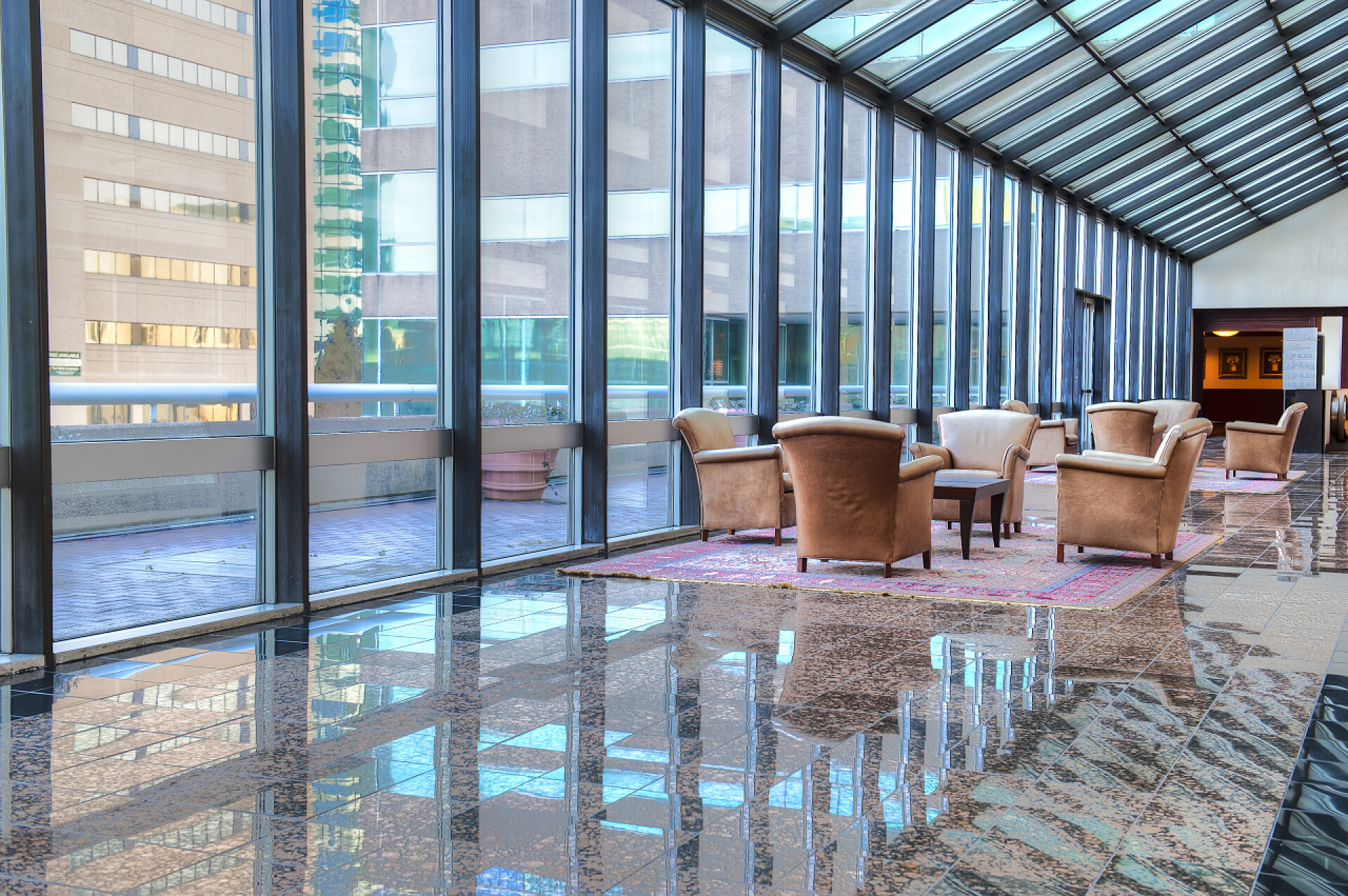 现代宽敞的会议室会议地点