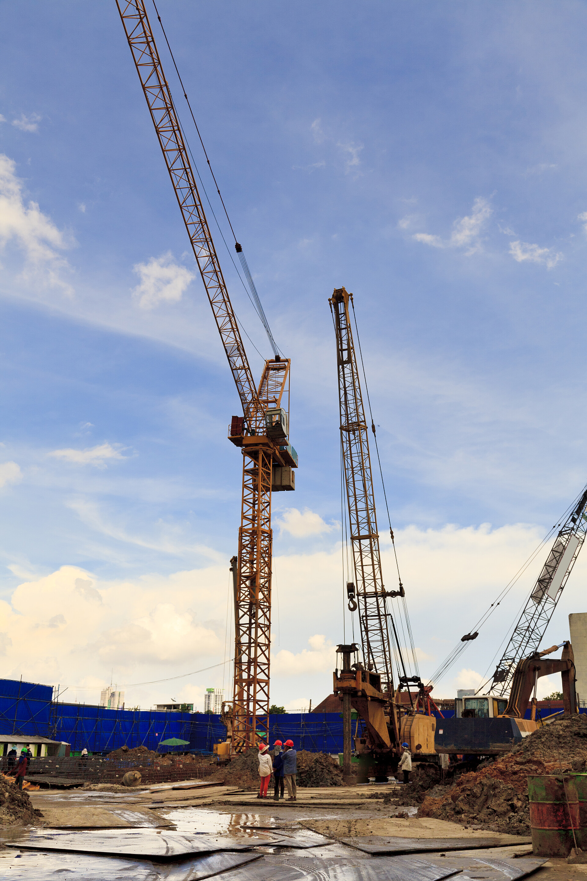 户外建筑工地现场建筑工地