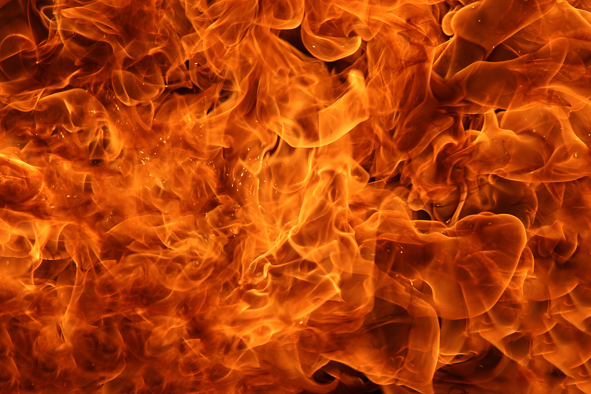 燃烧的火焰火背景